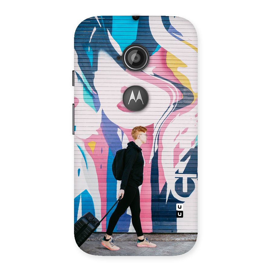 Backpacker Back Case for Moto E 2nd Gen