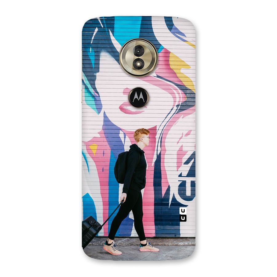 Backpacker Back Case for Moto G6 Play