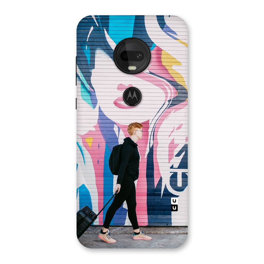 Backpacker Back Case for Moto G7