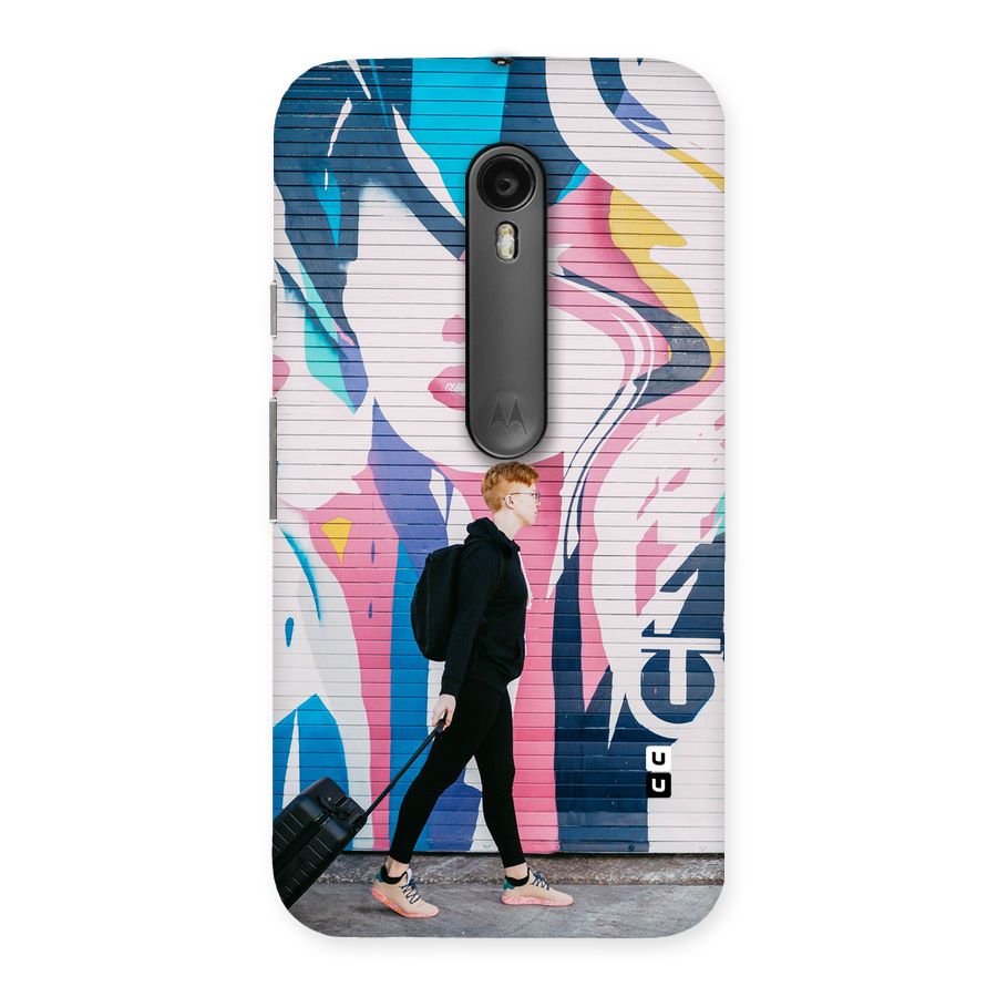 Backpacker Back Case for Moto G Turbo
