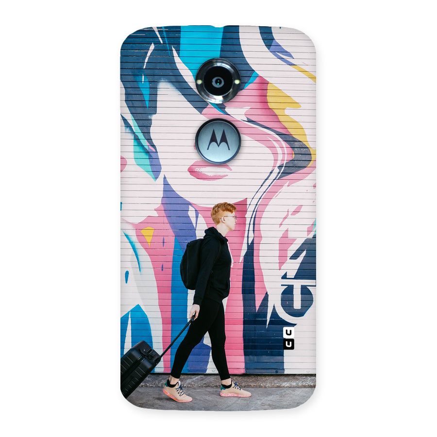 Backpacker Back Case for Moto X 2nd Gen