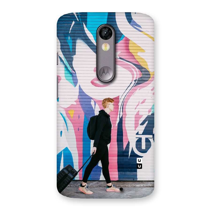 Backpacker Back Case for Moto X Force