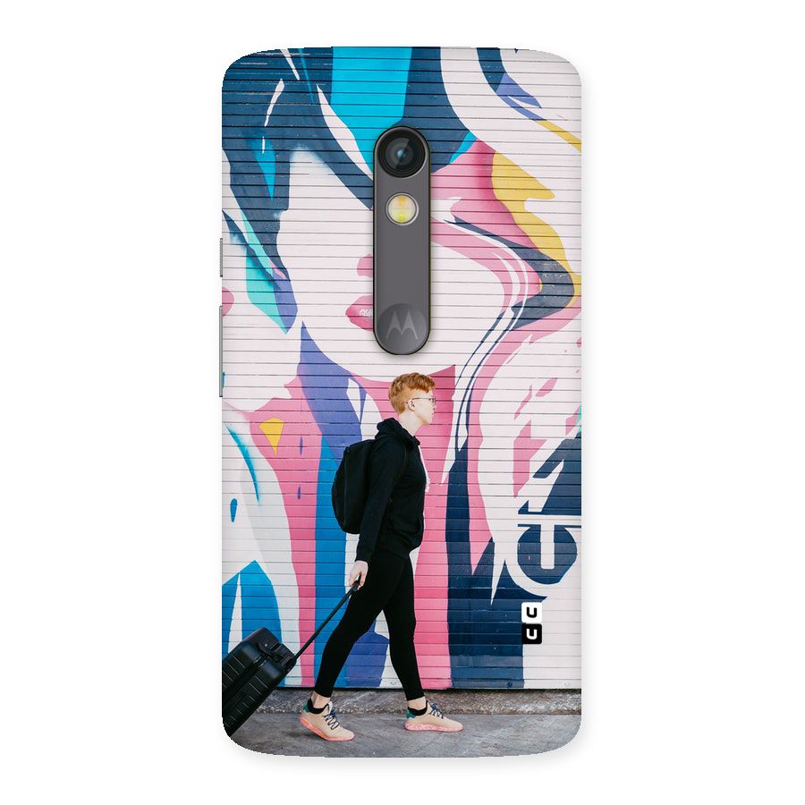 Backpacker Back Case for Moto X Play