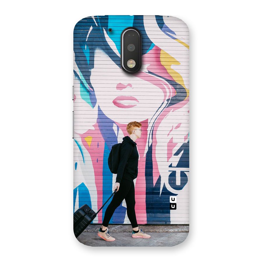 Backpacker Back Case for Motorola Moto G4 Plus