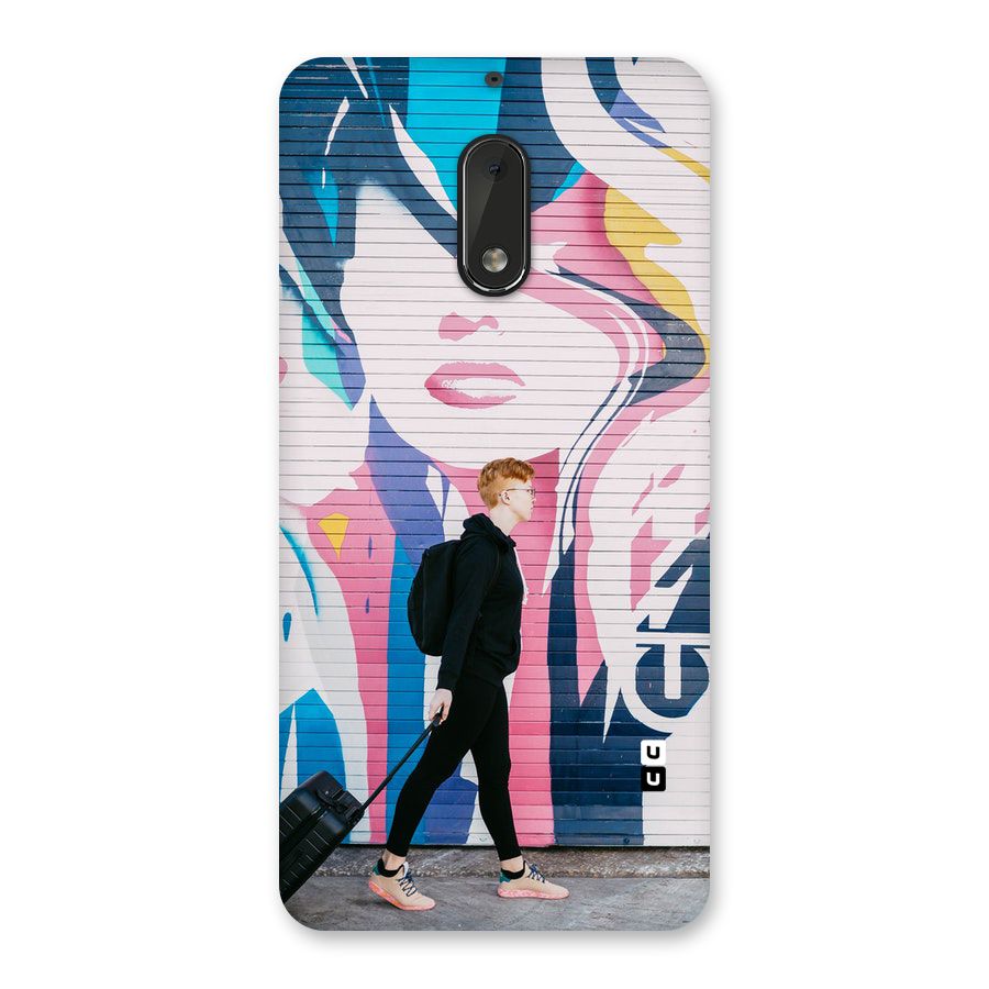 Backpacker Back Case for Nokia 6