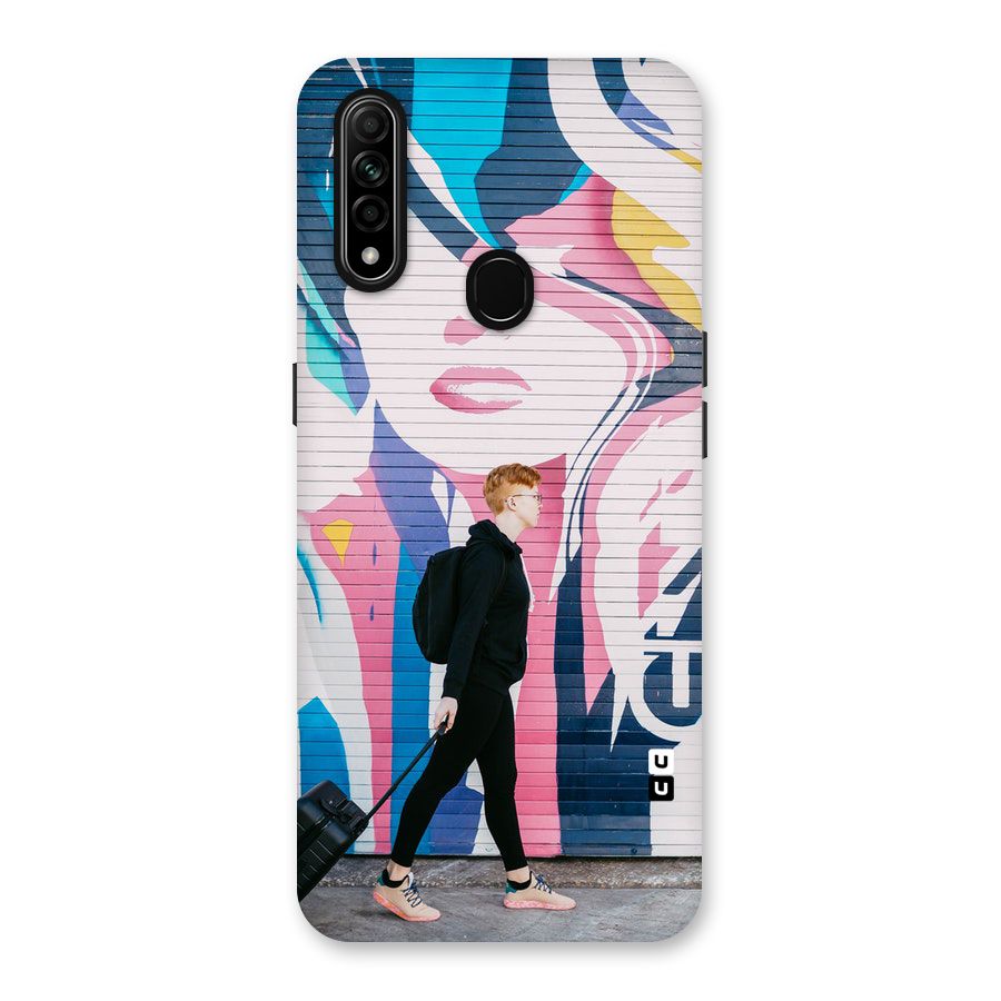 Backpacker Back Case for Oppo A31