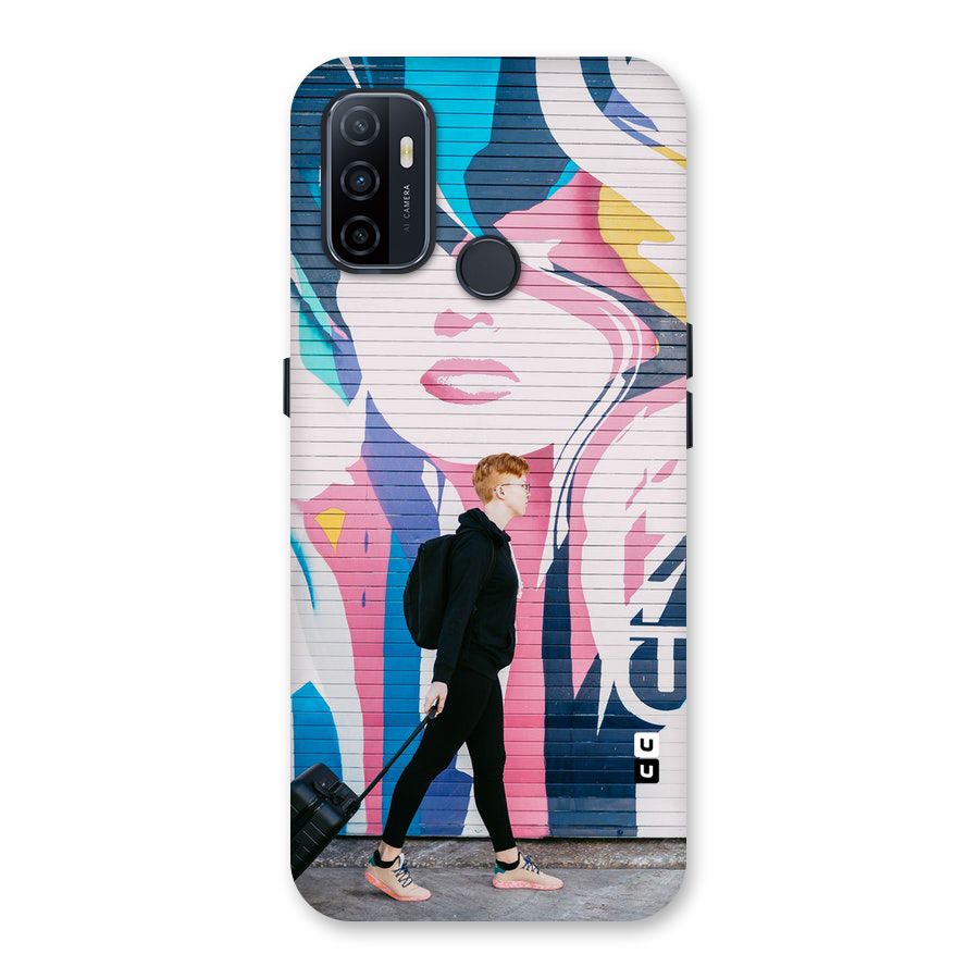 Backpacker Back Case for Oppo A32