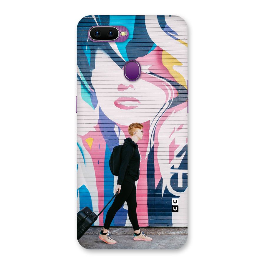Backpacker Back Case for Oppo F9