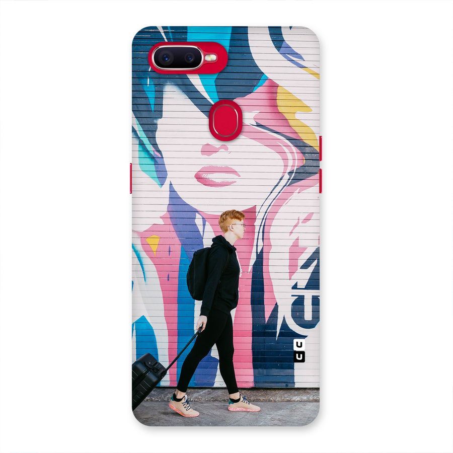 Backpacker Back Case for Oppo F9 Pro