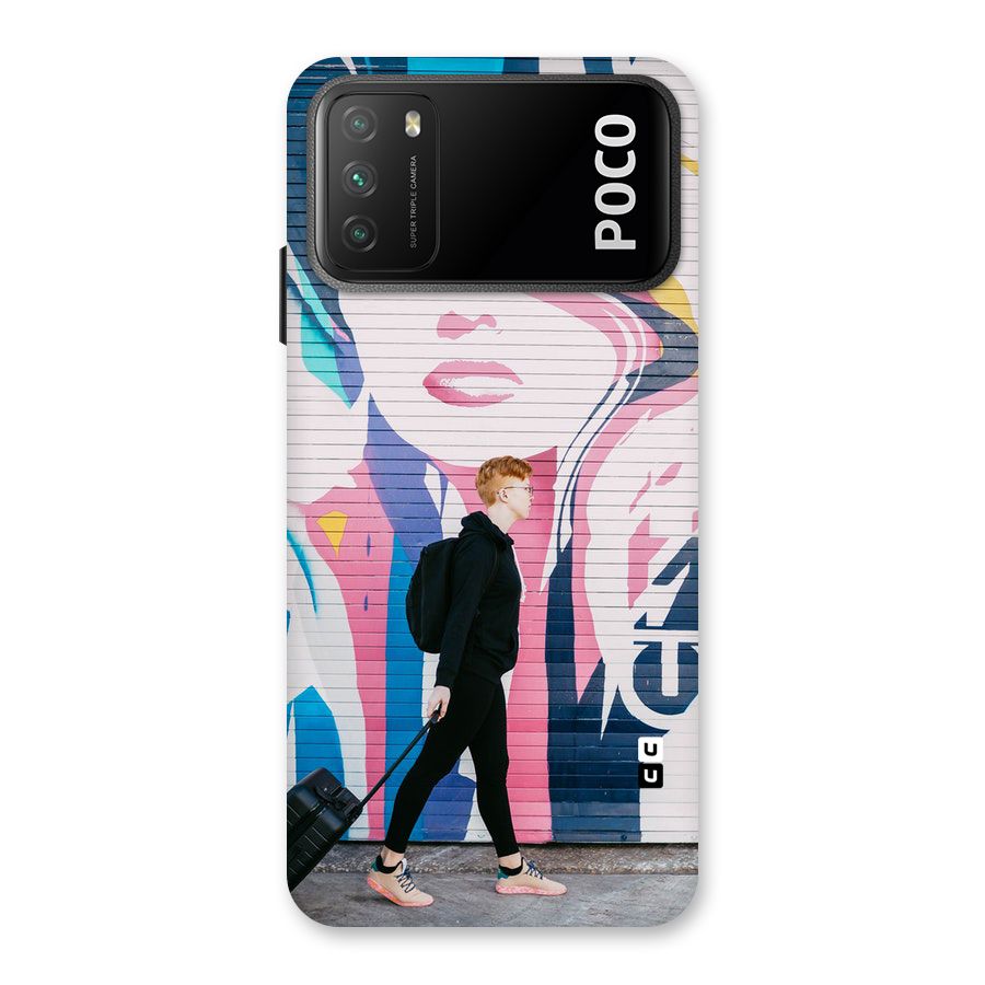Backpacker Back Case for Poco M3
