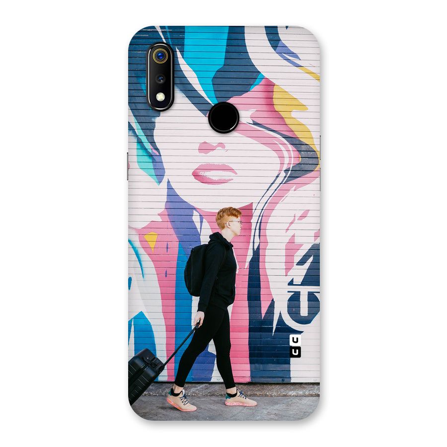 Backpacker Back Case for Realme 3
