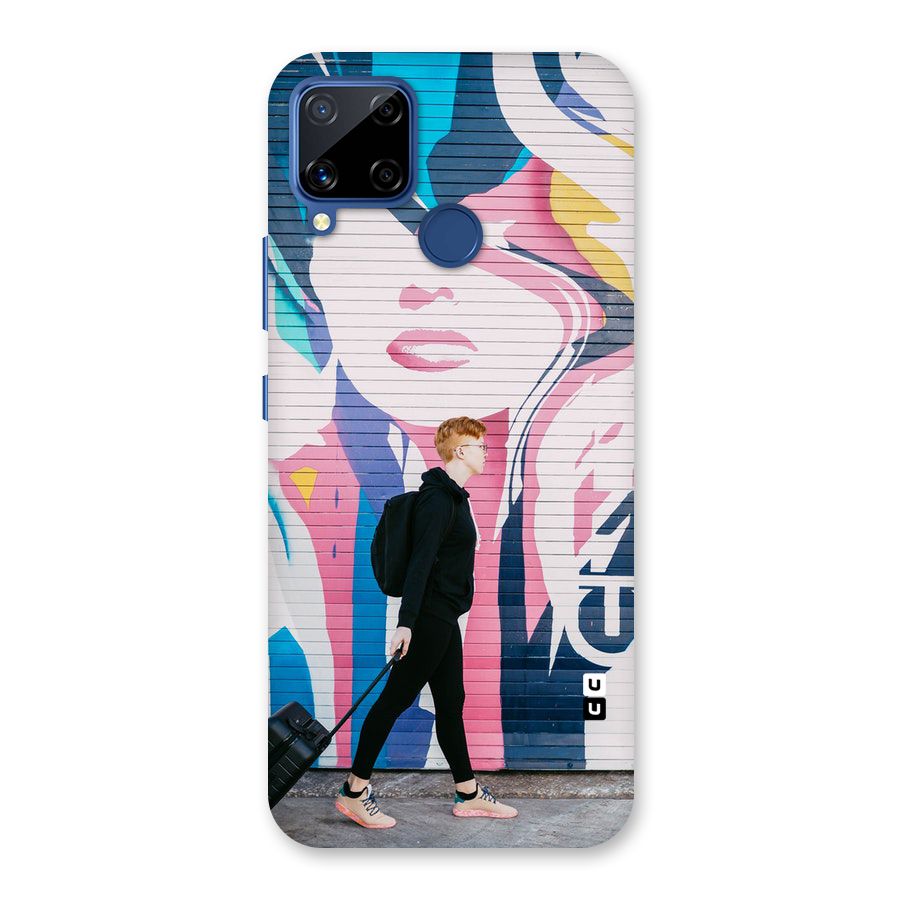 Backpacker Back Case for Realme C15
