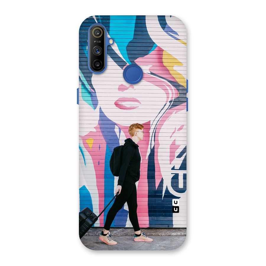 Backpacker Back Case for Realme Narzo 10A