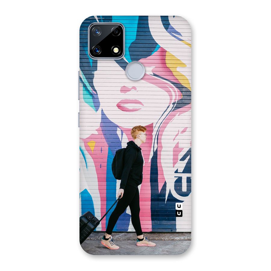 Backpacker Back Case for Realme Narzo 20