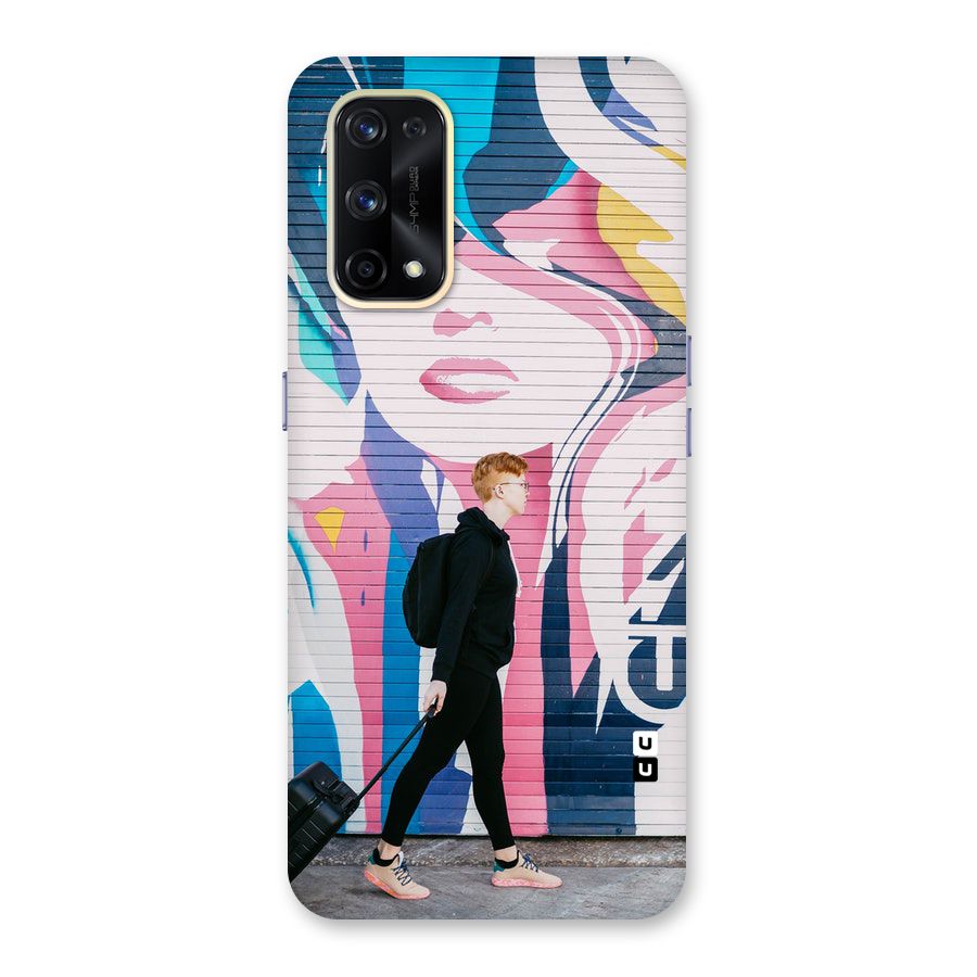 Backpacker Glass Back Case for Realme X7 Pro