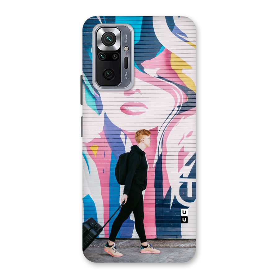 Backpacker Back Case for Redmi Note 10 Pro