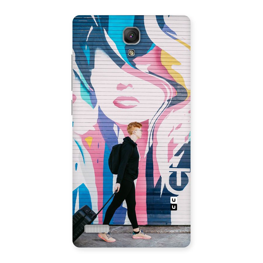Backpacker Back Case for Redmi Note Prime