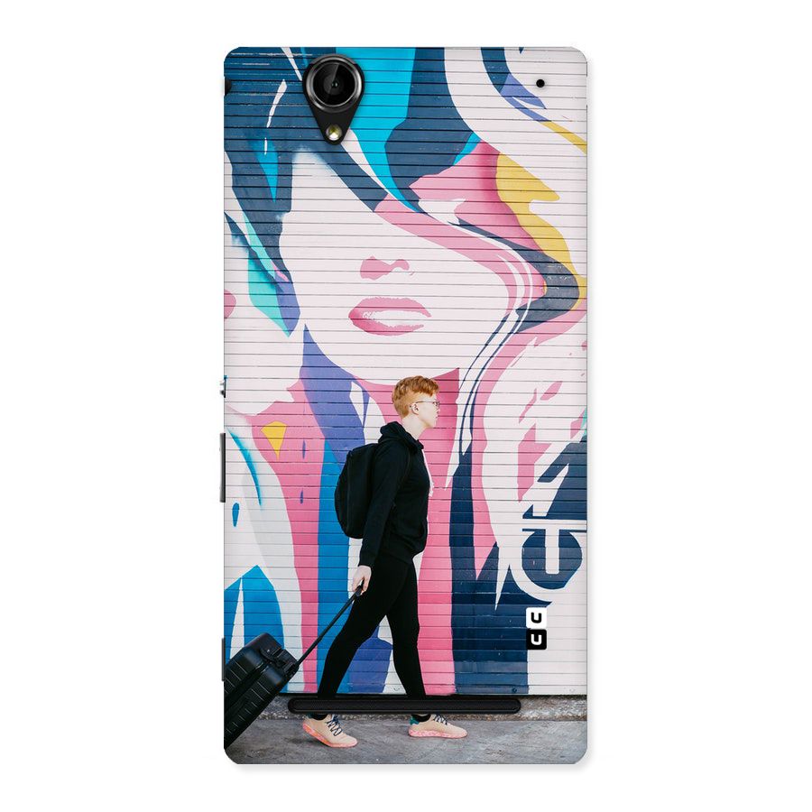 Backpacker Back Case for Sony Xperia T2