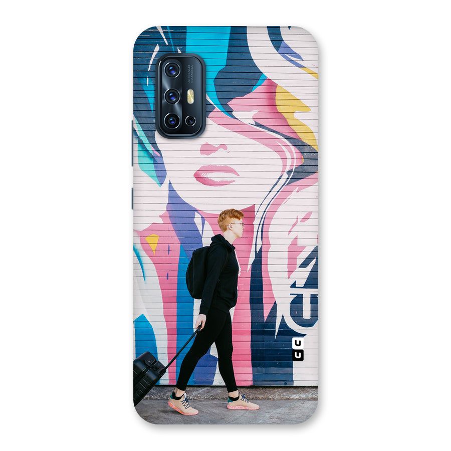 Backpacker Back Case for Vivo V17