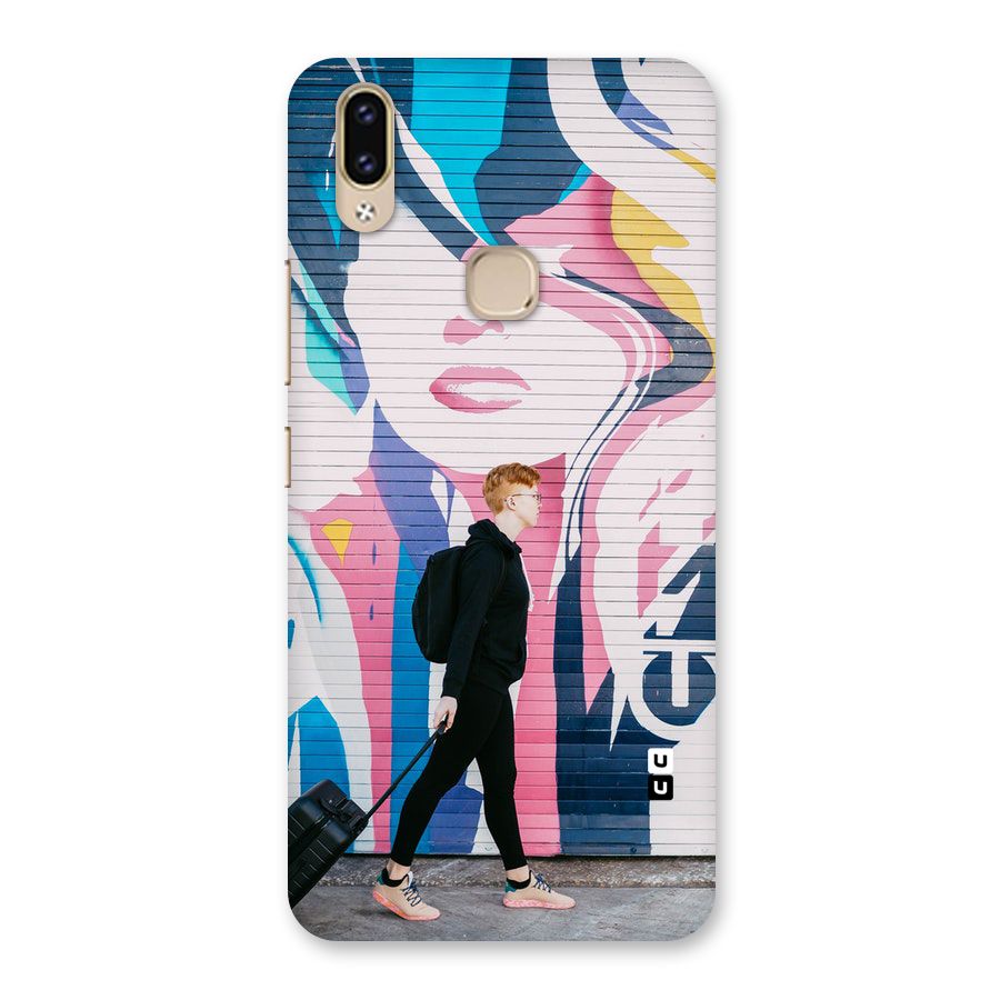 Backpacker Back Case for Vivo V9 Youth