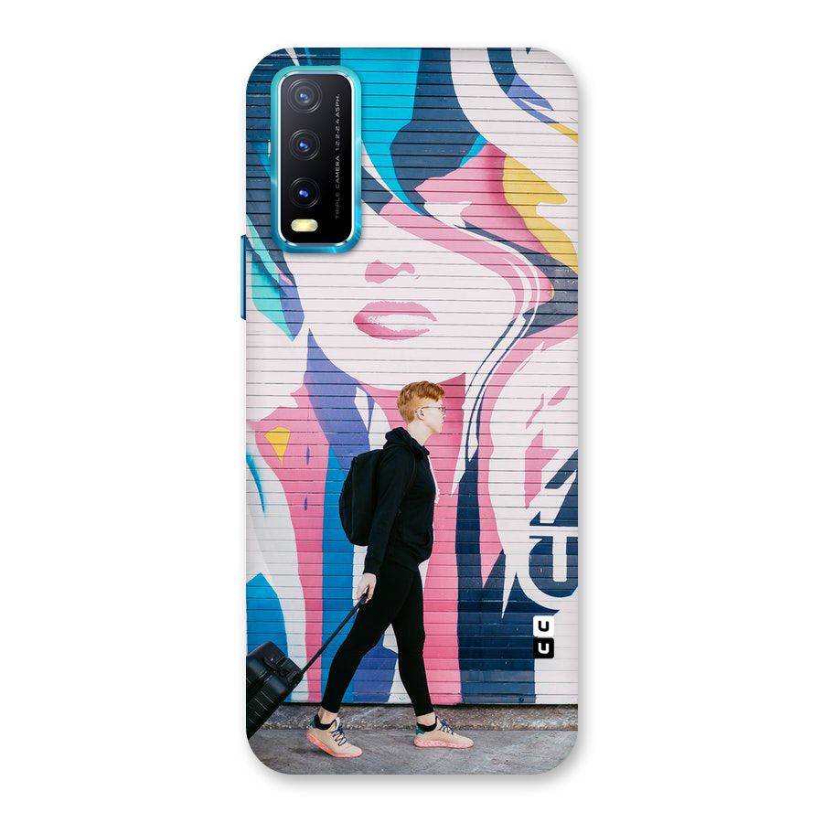 Backpacker Back Case for Vivo Y20A