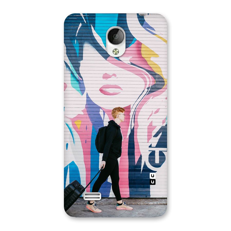Backpacker Back Case for Vivo Y21