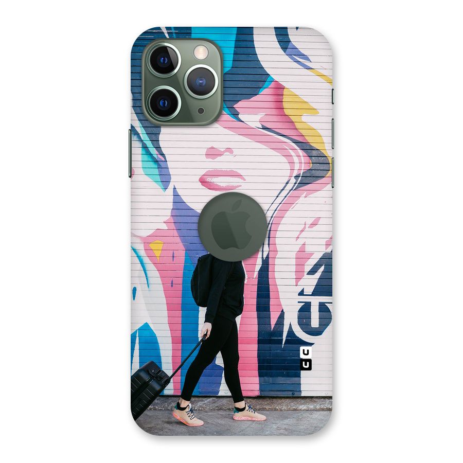 Backpacker Back Case for iPhone 11 Pro Logo  Cut