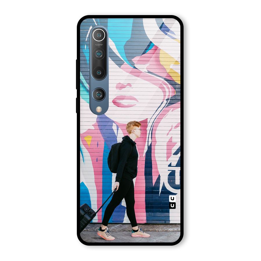 Backpacker Glass Back Case for Mi 10