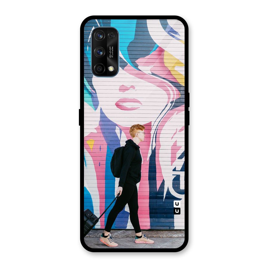 Backpacker Glass Back Case for Realme 7 Pro