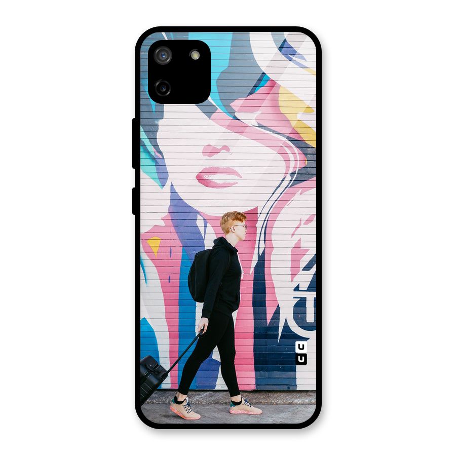 Backpacker Glass Back Case for Realme C11