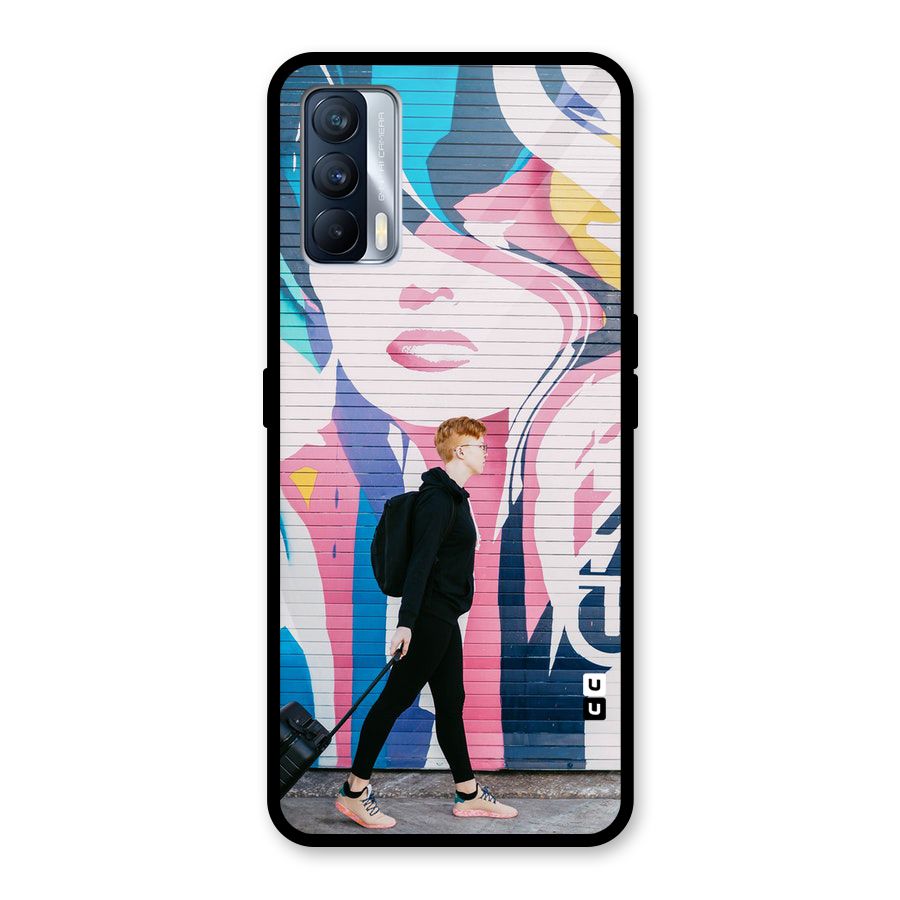 Backpacker Glass Back Case for Realme X7