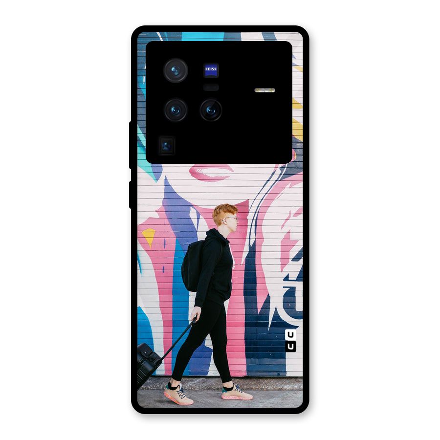 Backpacker Glass Back Case for Vivo X80 Pro