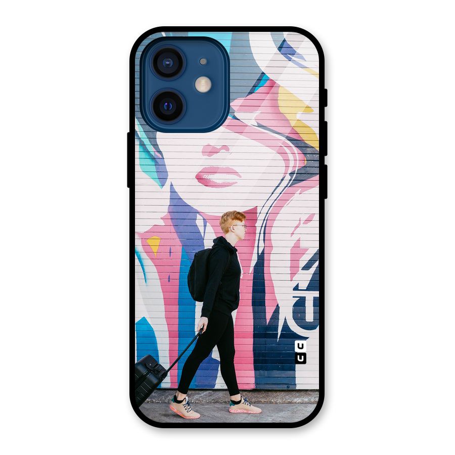Backpacker Glass Back Case for iPhone 12 Mini
