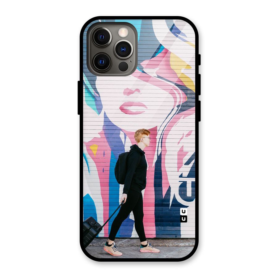 Backpacker Glass Back Case for iPhone 12 Pro