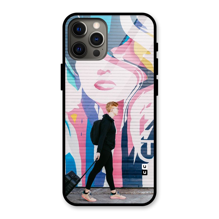 Backpacker Glass Back Case for iPhone 12 Pro Max