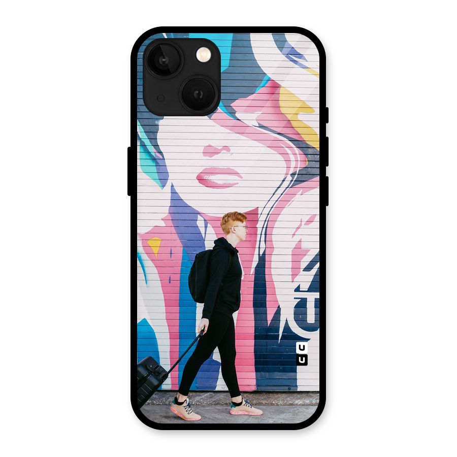 Backpacker Glass Back Case for iPhone 13