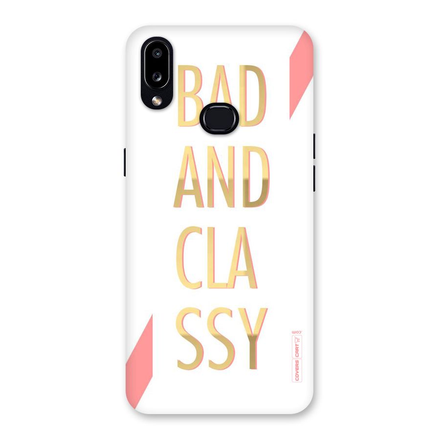 Bad And Classy Back Case for Galaxy A10s