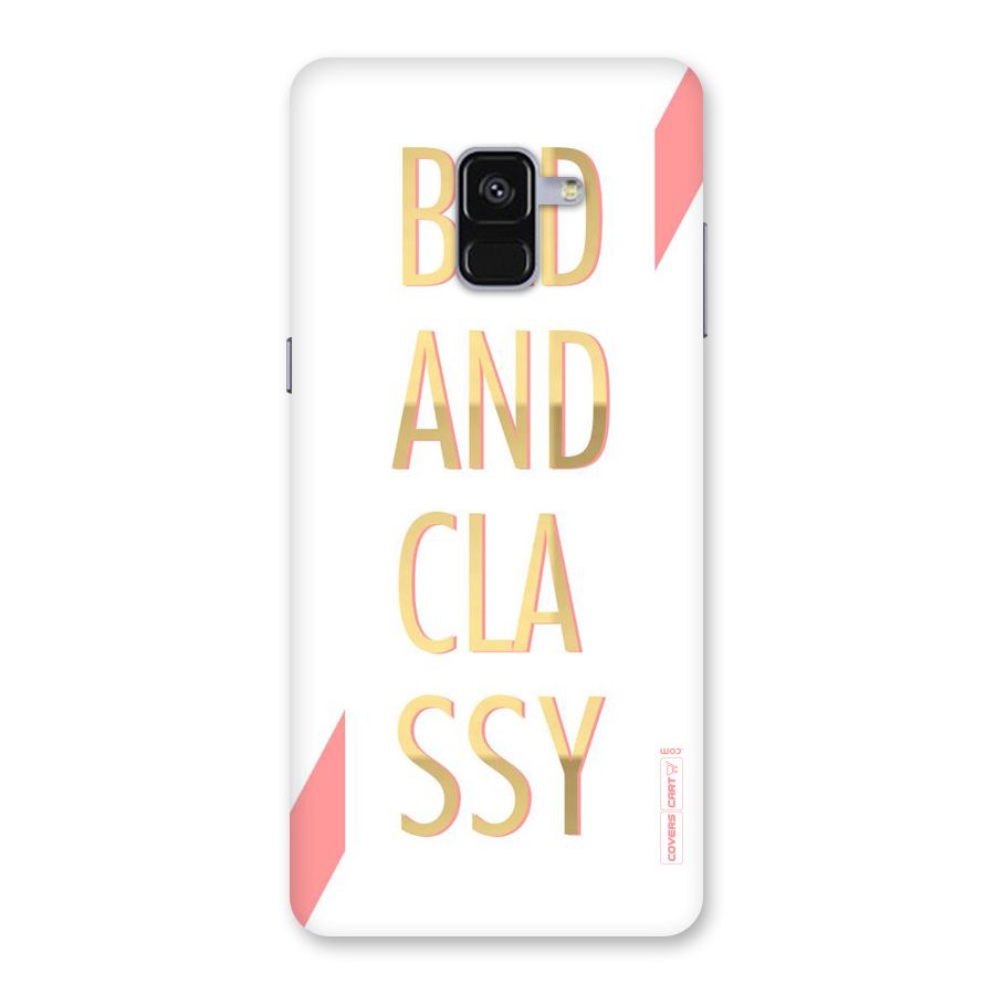 Bad And Classy Back Case for Galaxy A8 Plus