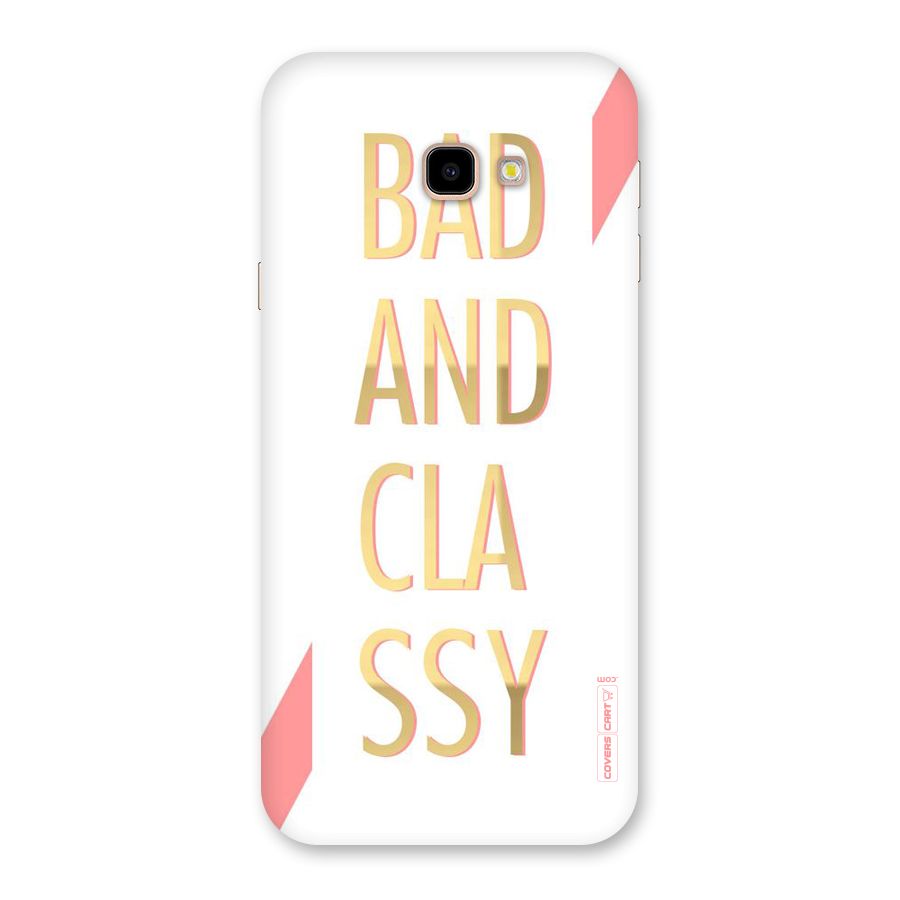 Bad And Classy Back Case for Galaxy J4 Plus
