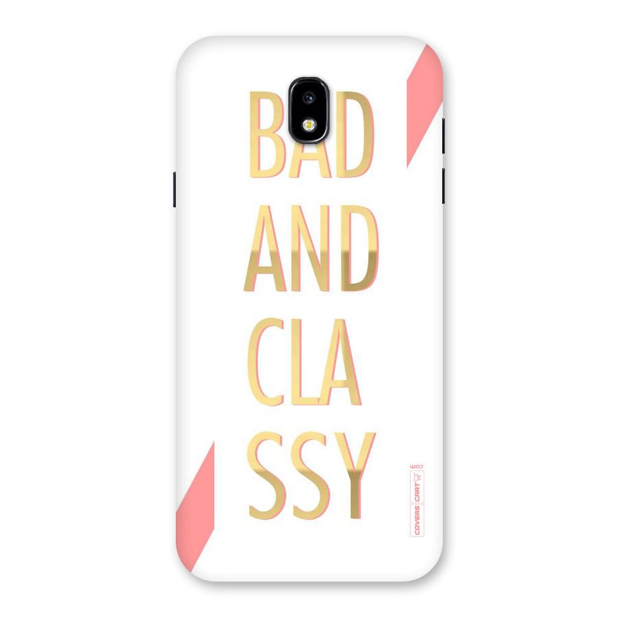 Bad And Classy Back Case for Galaxy J7 Pro
