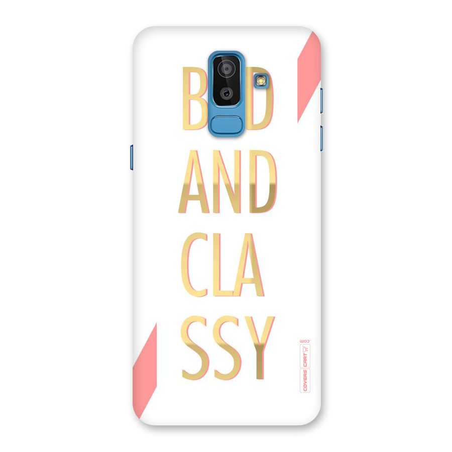 Bad And Classy Back Case for Galaxy J8