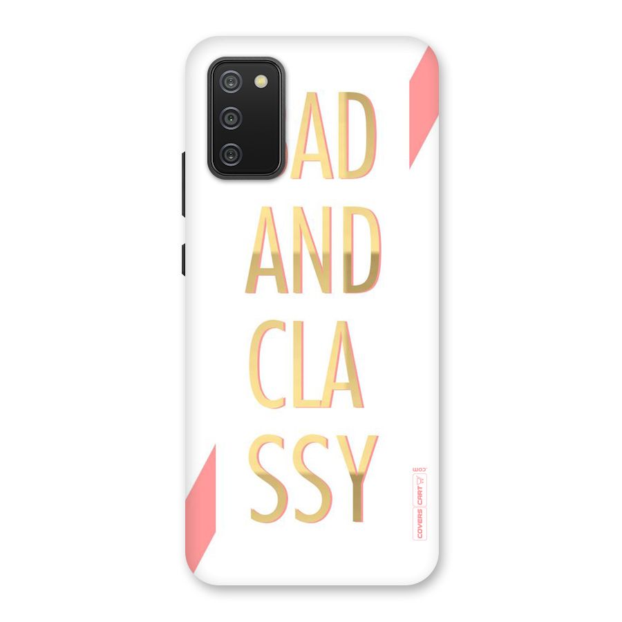 Bad And Classy Back Case for Galaxy M02s