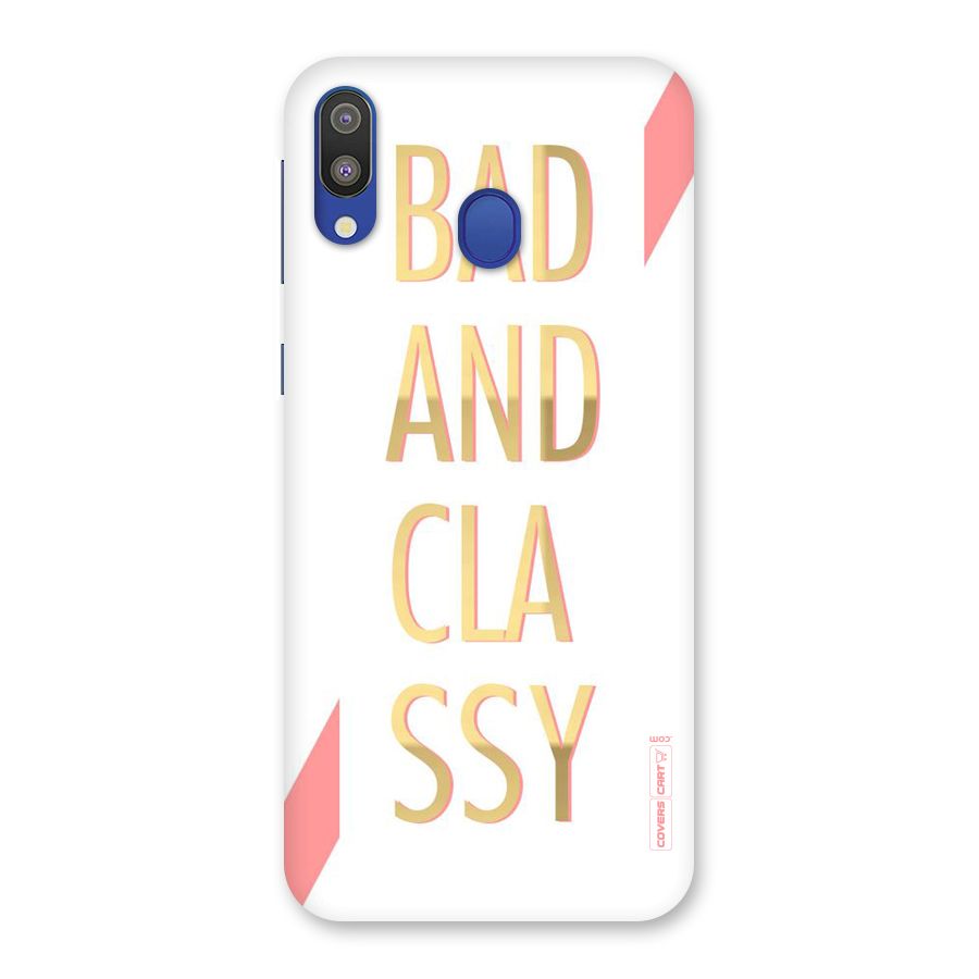 Bad And Classy Back Case for Galaxy M20