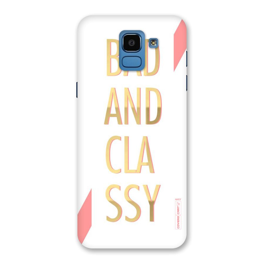 Bad And Classy Back Case for Galaxy On6