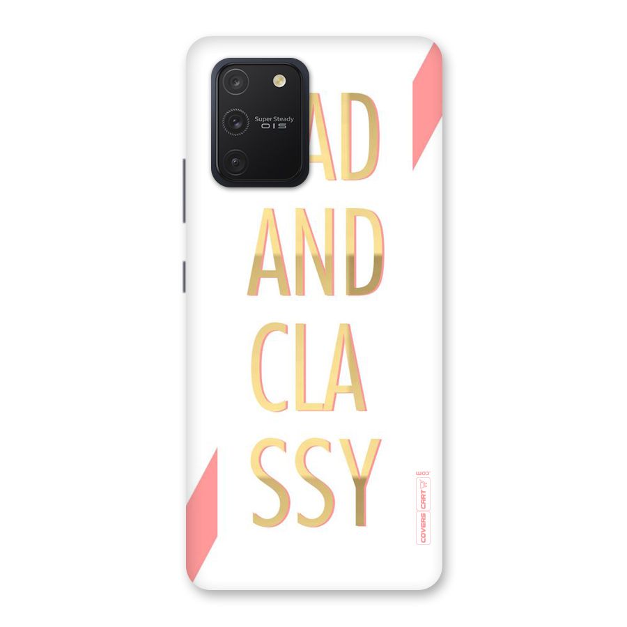 Bad And Classy Back Case for Galaxy S10 Lite