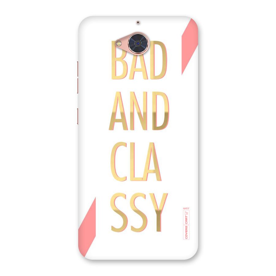 Bad And Classy Back Case for Gionee S6 Pro