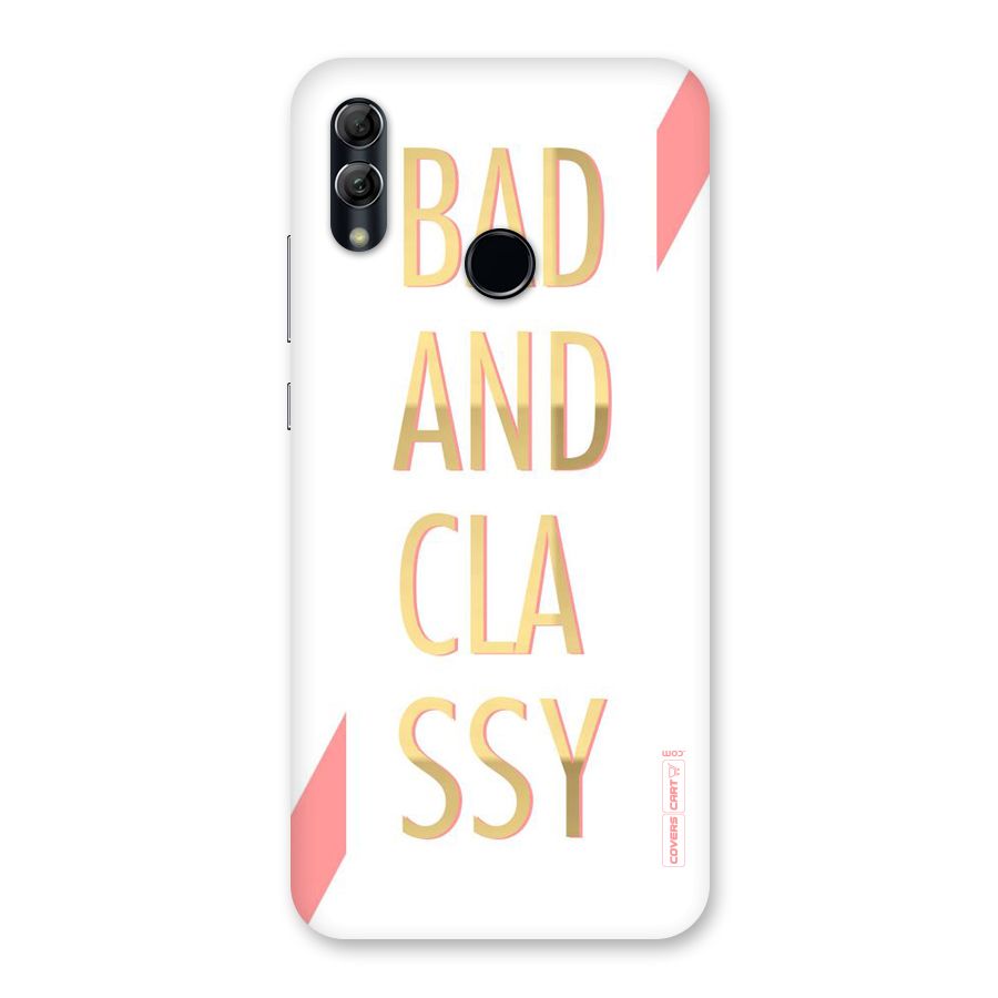 Bad And Classy Back Case for Honor 10 Lite