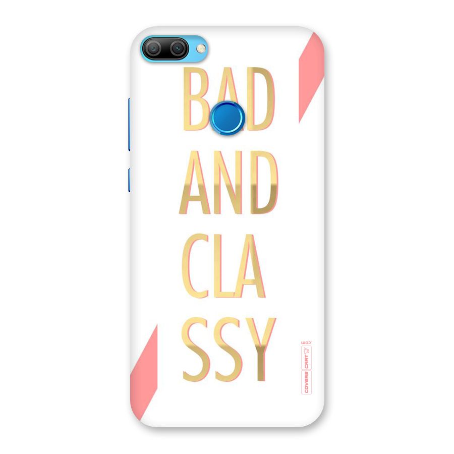 Bad And Classy Back Case for Honor 9N