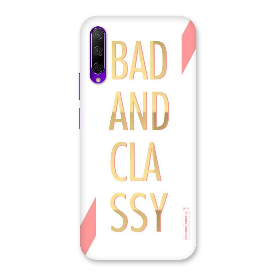 Bad And Classy Back Case for Honor 9X Pro
