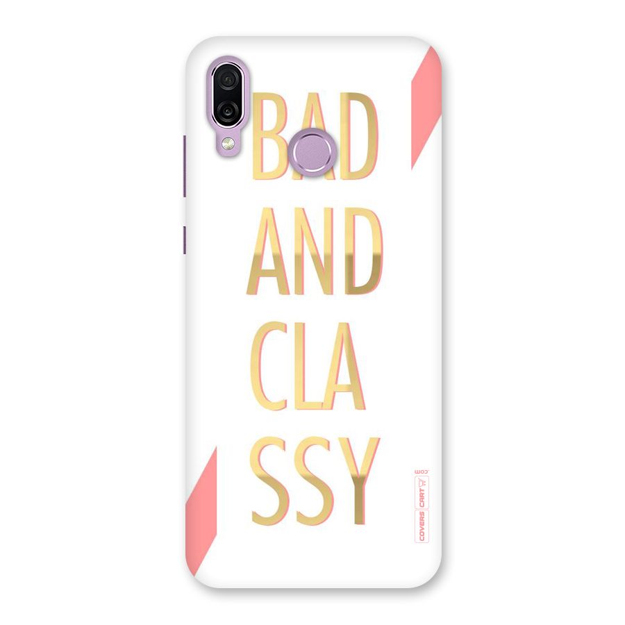 Bad And Classy Back Case for Honor Play